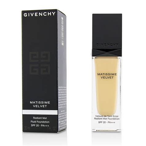 givenchy matissime velvet radiant foundation|Matissime Velvet Radiant Mattifying Fluid Foundation SPF 20.